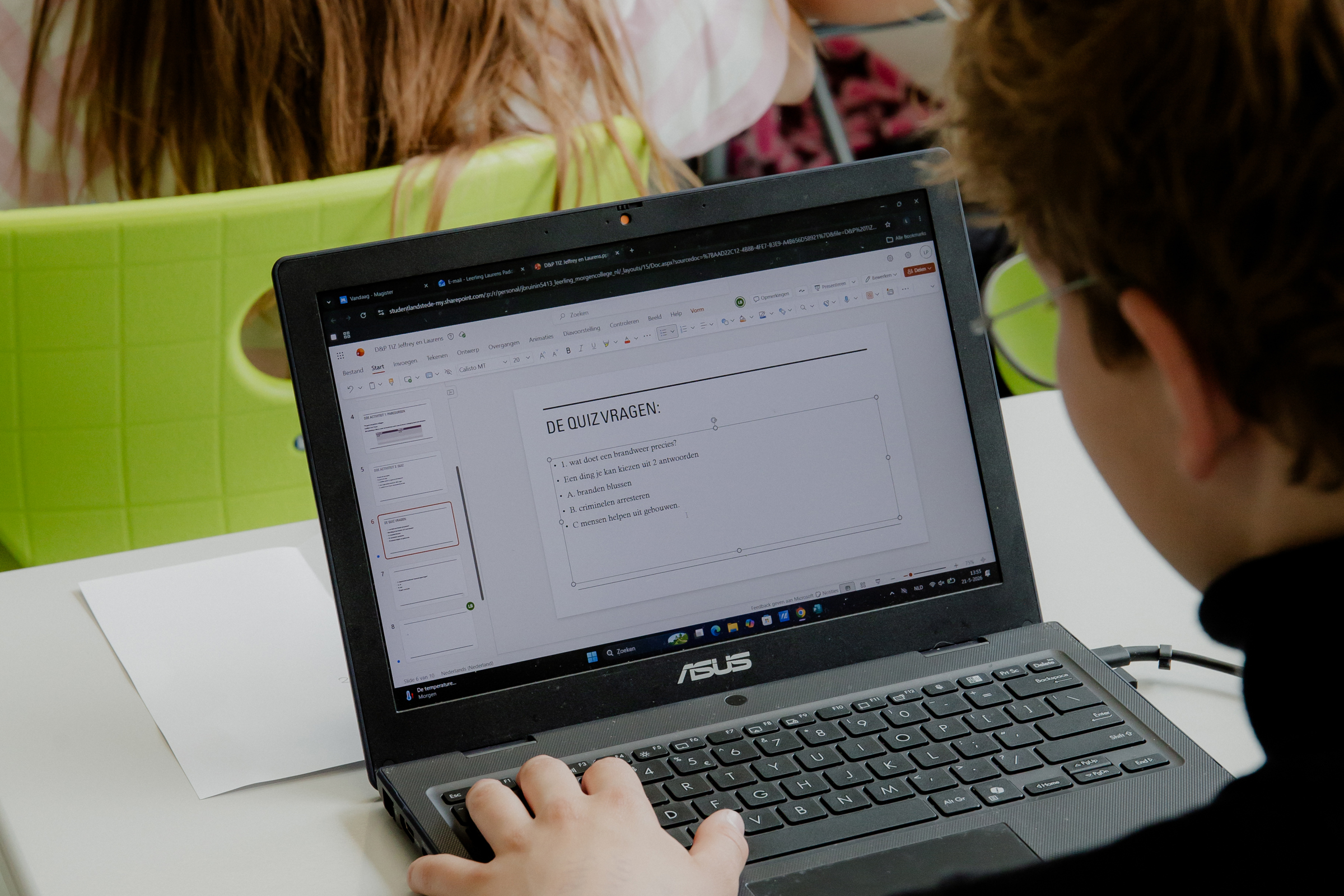 Morgencollegebrugklassers22026 27